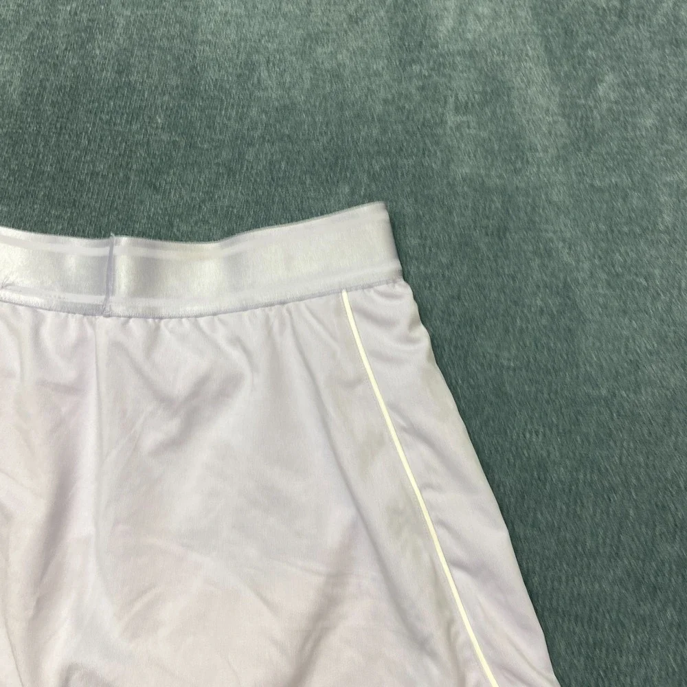 Nike‎ Dri Fit Skort Womens Light Purple Mid Rise Built In Brief Running Tennis